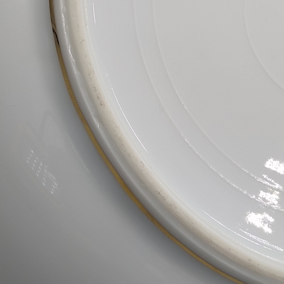 Nippon Antique Cherry Blossom Gold Moriage Serving Bowl Morimura Bros Vintage - Picture 9 of 13